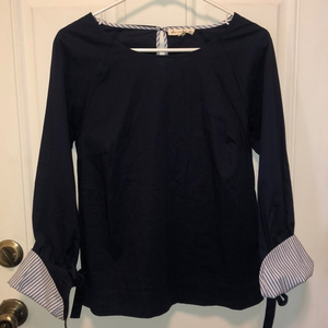 Jane and‎ Drlancey Blue Blouse XS